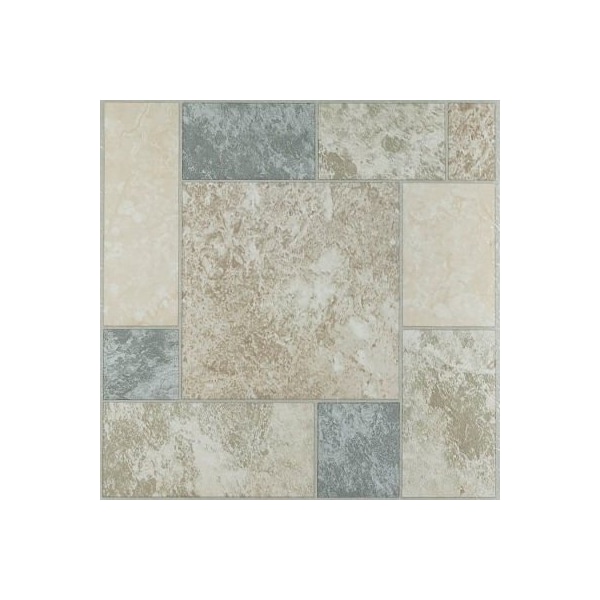 Achim Importing Achim Nexus Self Adhesive Vinyl Floor Tile 12in x 12in, Marble Blocks, 20 Pack FTVGM32720 - main